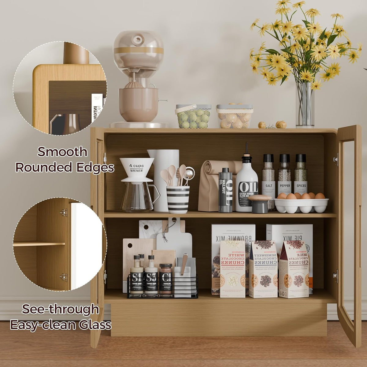 35in Buffet Cabinet