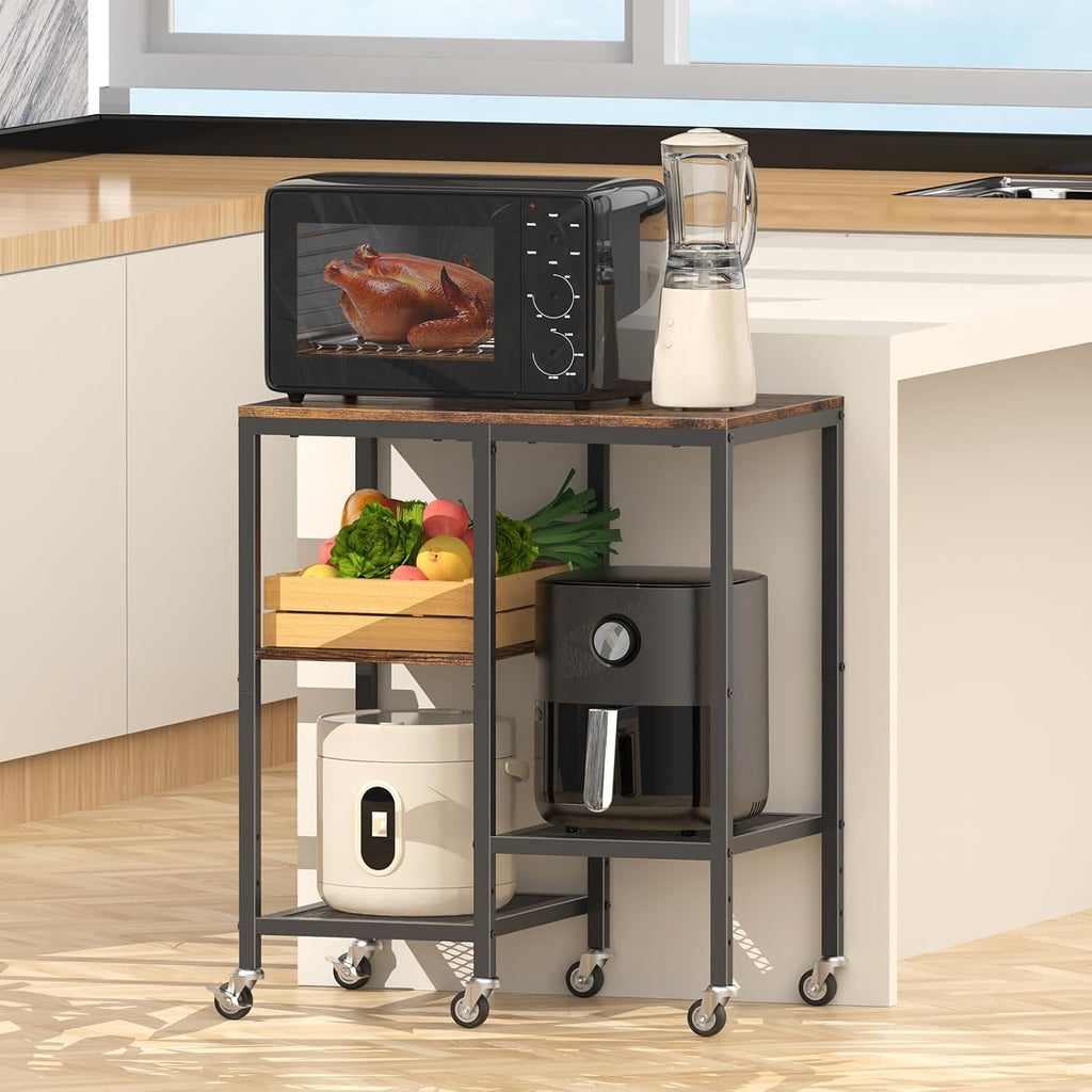 4-Tier Rolling Cart