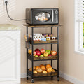 4-Tier Rolling Cart