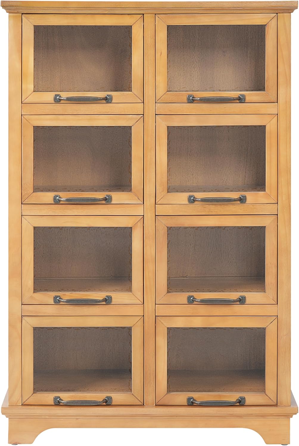 8-Door Glass Display Cabinet