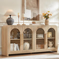65" Arched Glass Sideboard