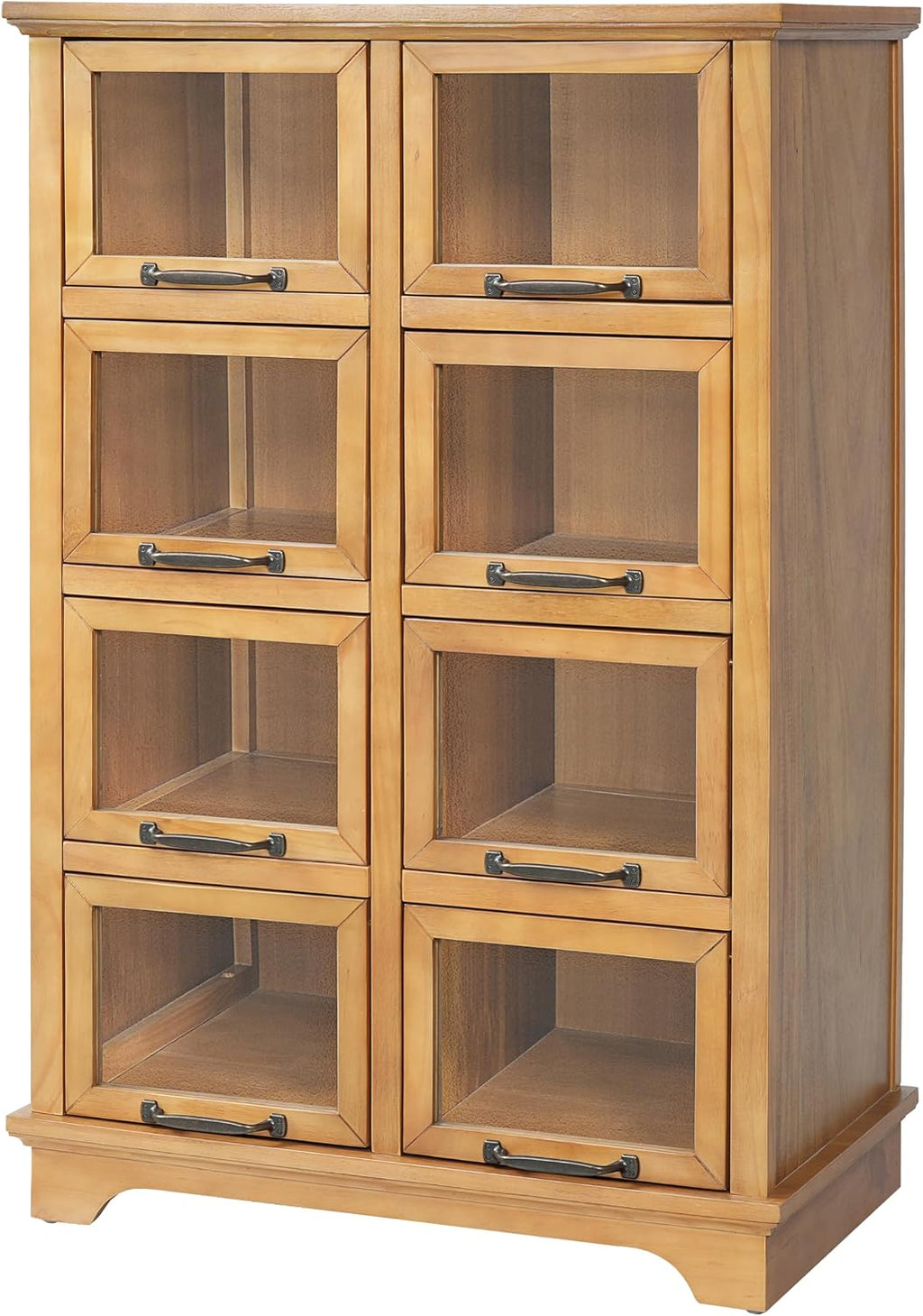 8-Door Glass Display Cabinet