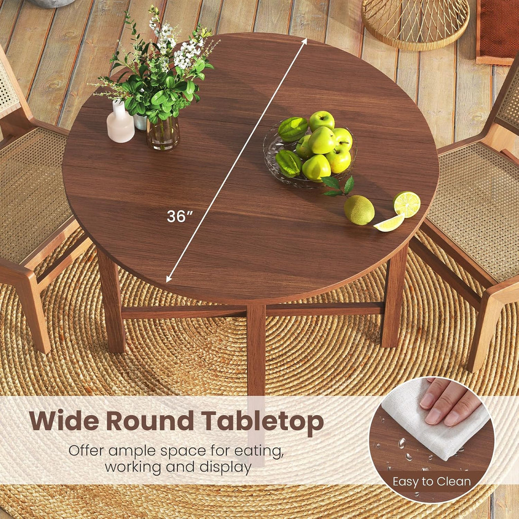 Foldable Round Dining Table